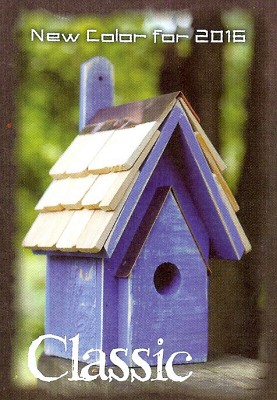 Heartwood Classic Bird House - Blueberry 076H