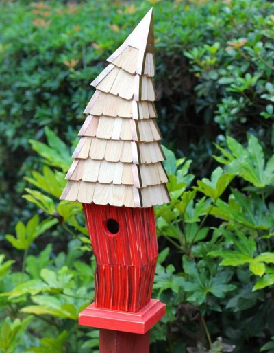 Heartwood Birdiwampus Bird House Red 247B
