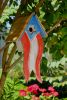 Heartwood Betsy's Birdhouse - Antique Red White and Blue 211A