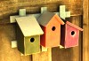 Heartwood Trellis Trio - Traditional Trio  Bird House 233C